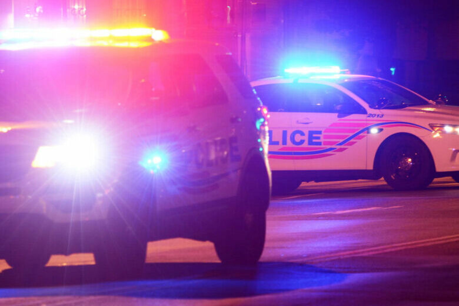 D.C. police cruisers are seen in this WTOP file photo. (WTOP/Dave Dildine)