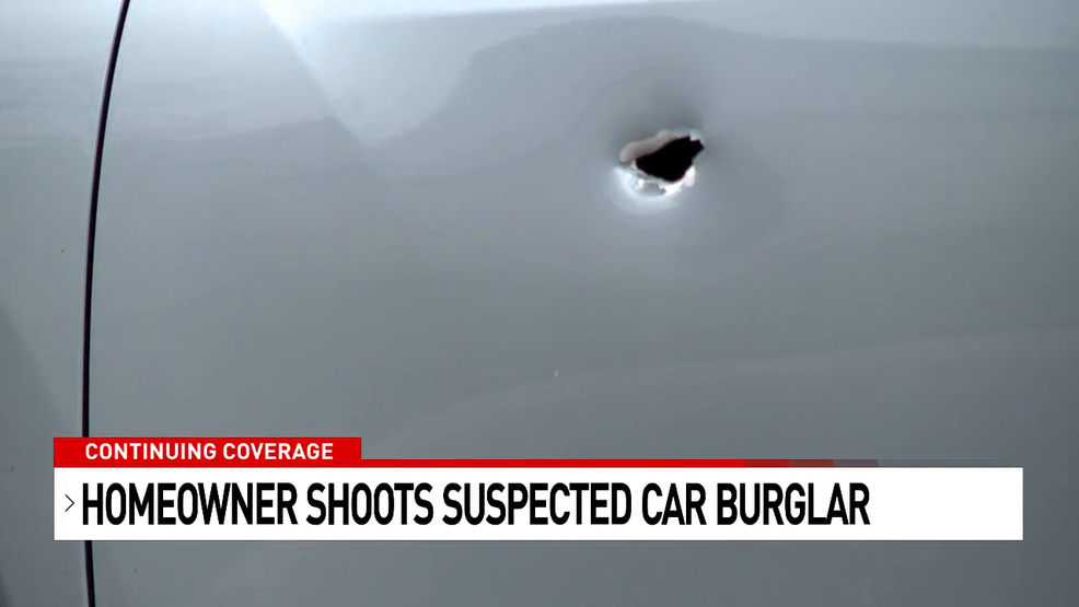 Homeowner shoots suspected car burglar over fear of firearms theft, claims self-defense - WOAI