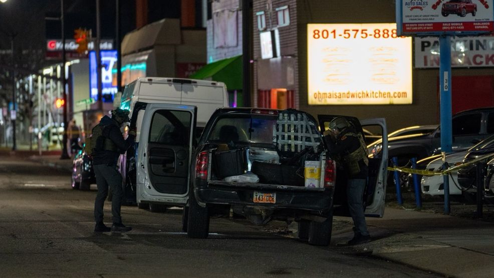 State Street reopened after 'suspicious' jars found inside pickup truck - KUTV 2News