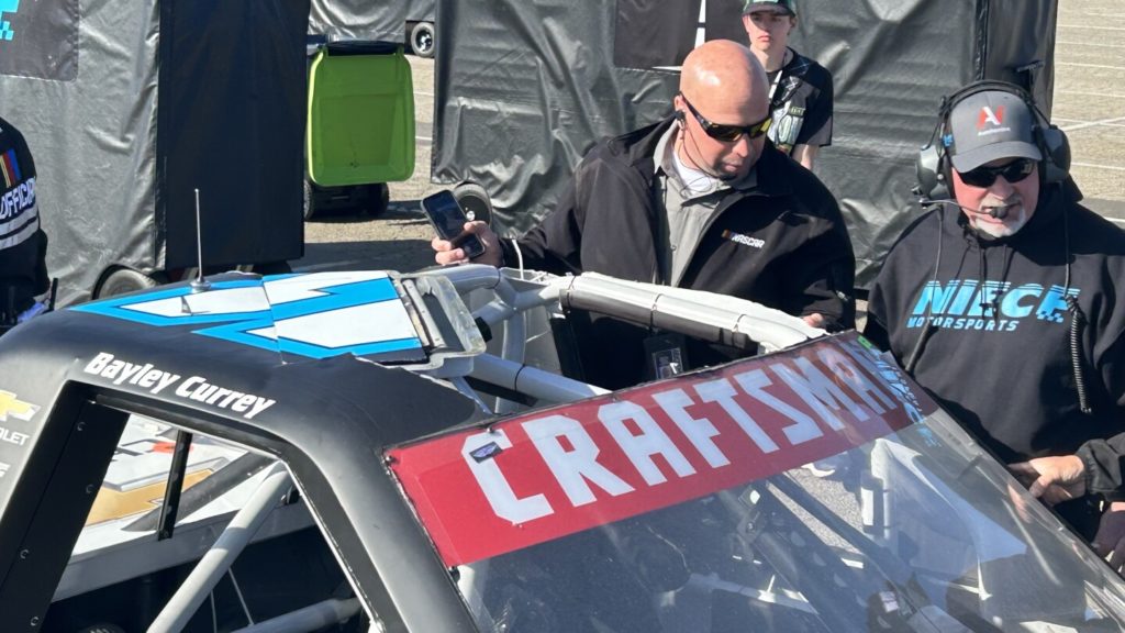 NASCAR Truck suddenly has a sunroof at 170 mph - NBC Sports