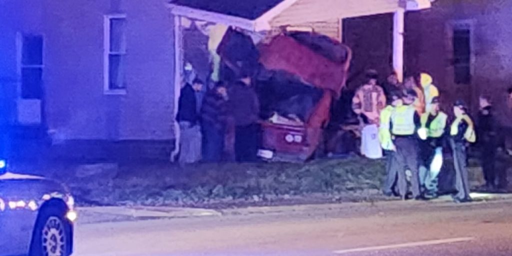 Man dead after pickup truck crashes into house - WSAZ