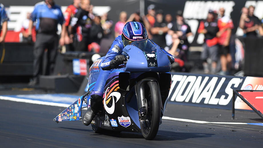 Hector Arana Jr. is proving seasoned in tense Pro Stock Motorcycle arena - NHRA.com