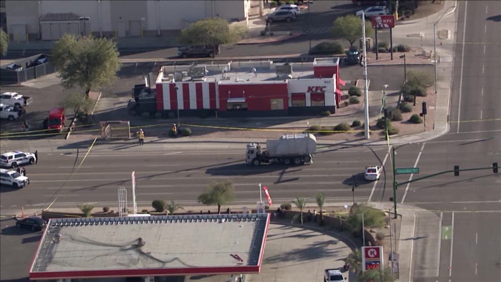 Woman dead following north Phoenix pedestrian crash involving city garbage truck: PD - FOX 10 News Phoenix