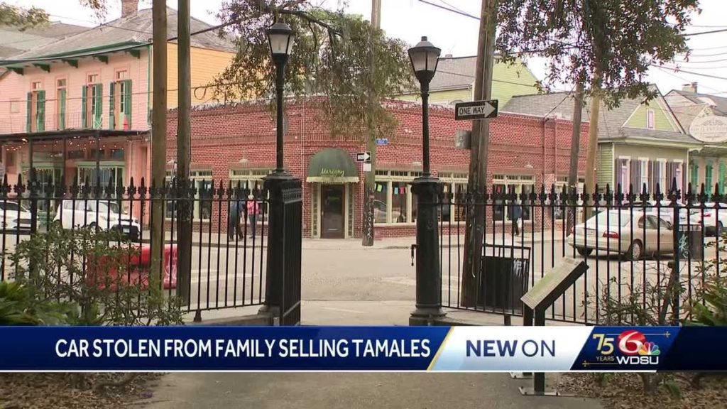 Car stolen from family selling tamales - New Orleans - WDSU New Orleans