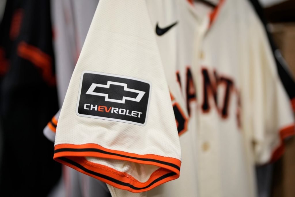 San Francisco Giants replace Cruise self-driving car uniform patch with another GM brand - TechCrunch