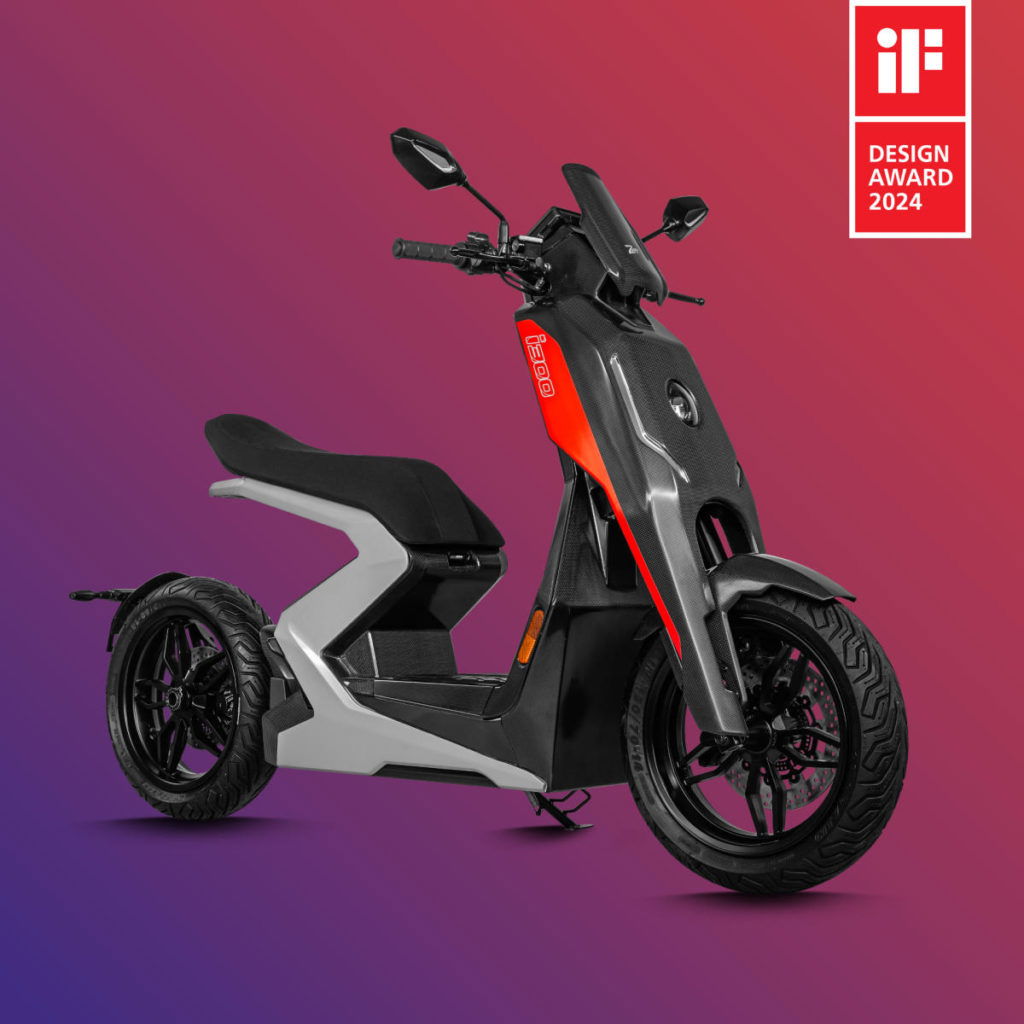 Zapp's i300 Electric Urban Motorcycle Wins World-Renowned iF DESIGN AWARD 2024 - Yahoo Finance