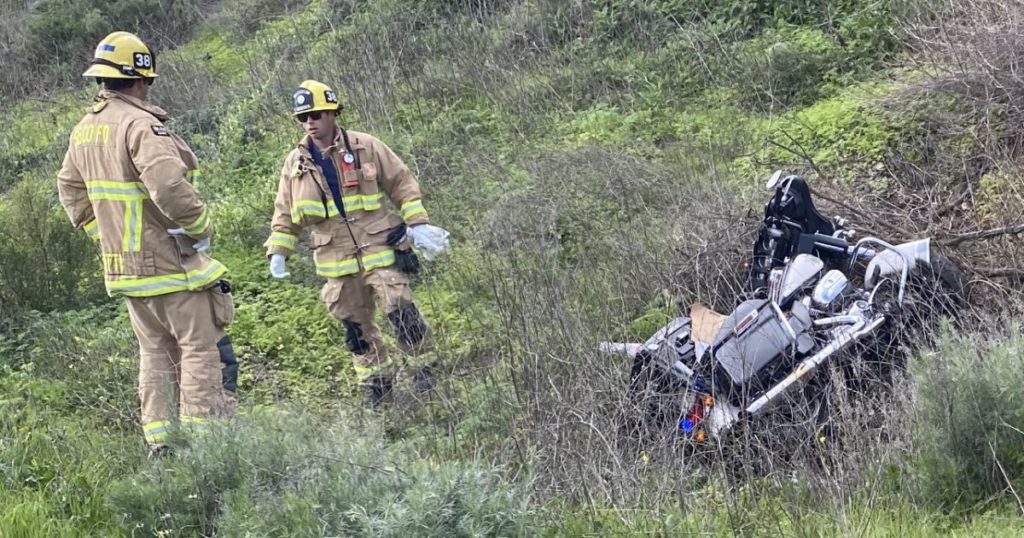 CHP motorcycle officer injured in crash along Highway 101 - KSBY News