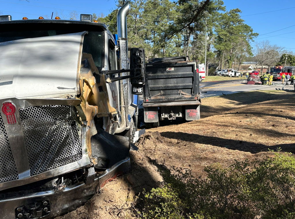 One killed in head-on crash involving a dump truck - Sandhill Sentinel