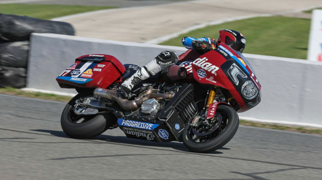 MotoAmerica: Herfoss Captures Bagger Pole Position At Daytona - RoadracingWorld.com