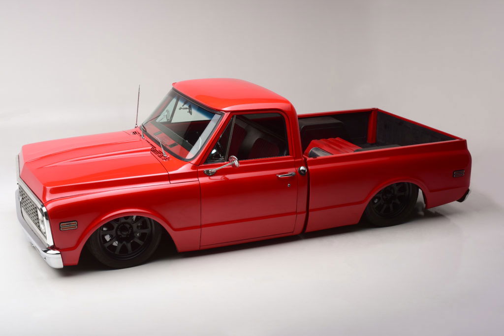 1972 Chevrolet C10 Pickup. (Photo by Barrett-Jackson via Getty Images)