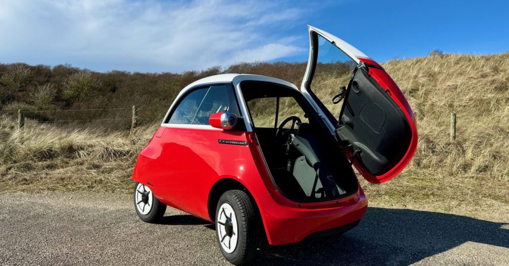 Microlino electric bubble car review: urban delight - The Verge