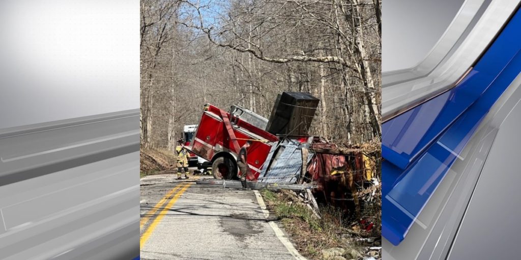 Emergency crews respond to crash involving fire truck - WSAZ