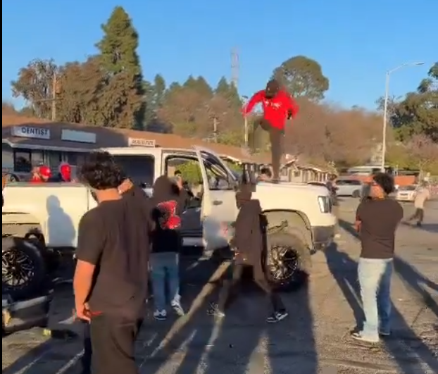 Truck driver attacked at Vallejo sideshow, chased into store that's looted - KTVU FOX 2 San Francisco