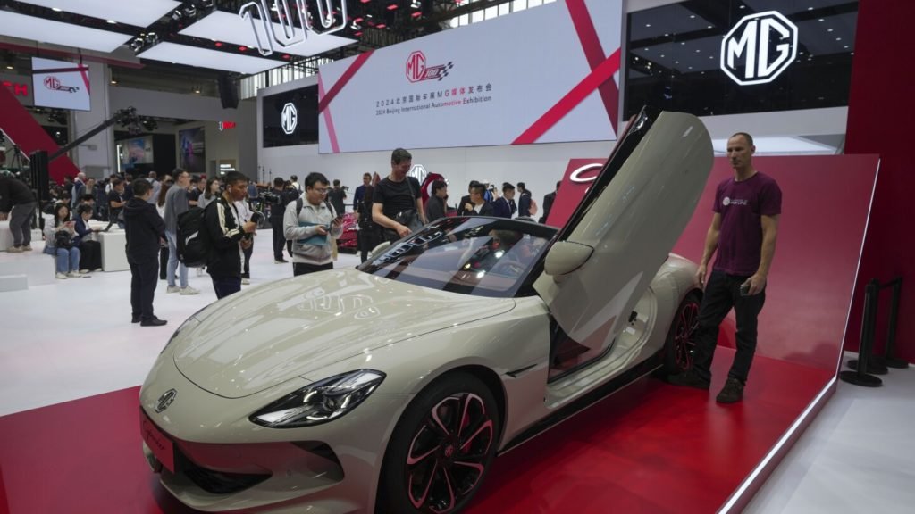 Chinese automakers redefine the car as a living space at Beijing Auto Show - The Associated Press