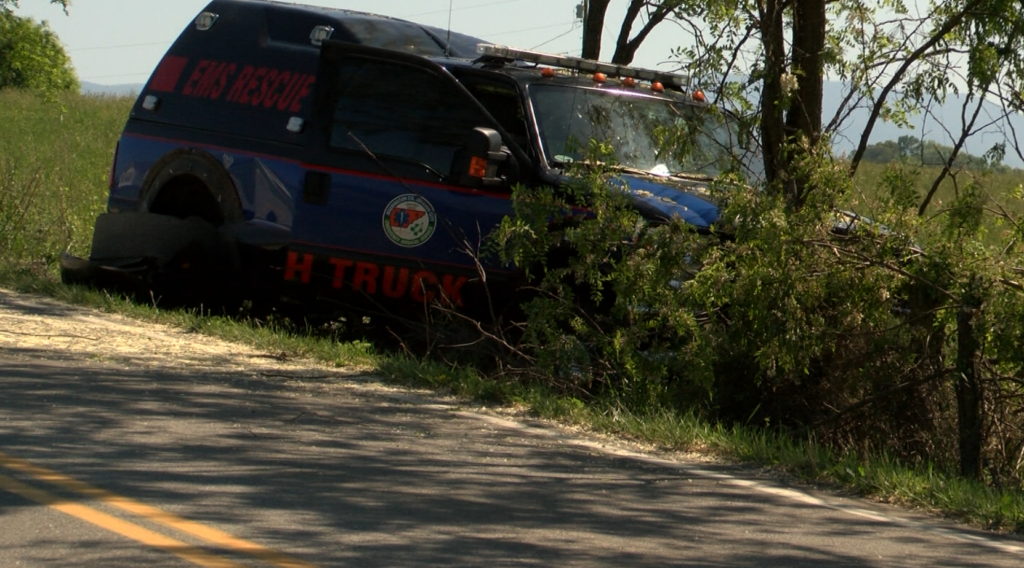 THP: Man dies after EMS truck crashes into lawn mower - WJHL-TV News Channel 11