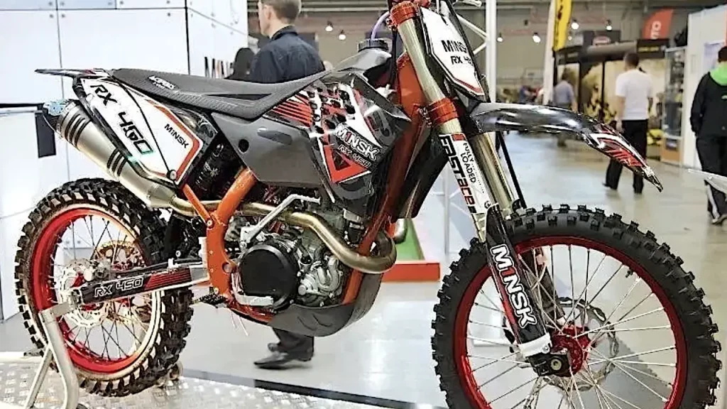 BIKES YOU'VE NEVER SEEN BEFORE: 2012 MINSK RX450 BETA - Motocross Action Magazine