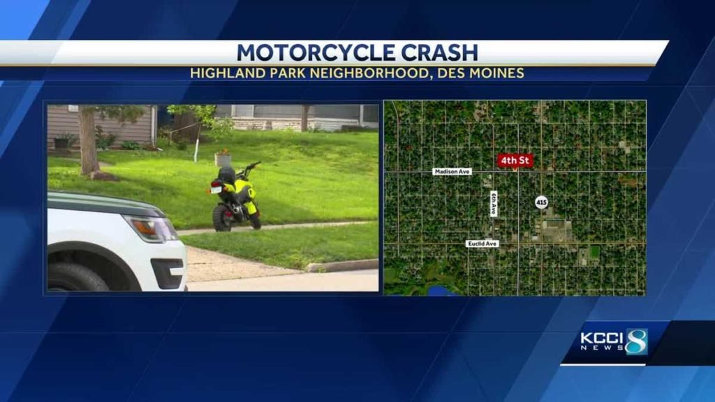 Des Moines police investigating second weekend motorcycle crash - KCCI Des Moines