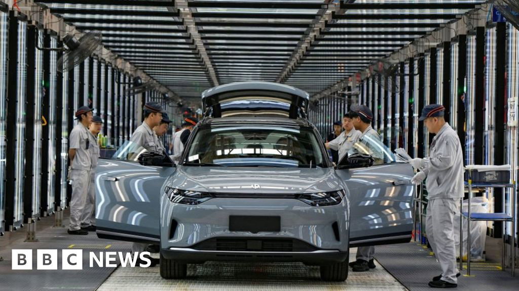 Biden hits Chinese electric cars and solar cells with higher tariffs - BBC.com
