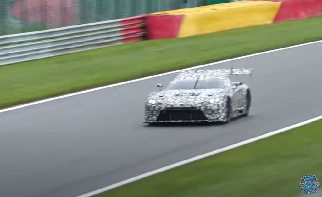 2026 Toyota GR GT3 race car spied, road version rumored - Motor Authority