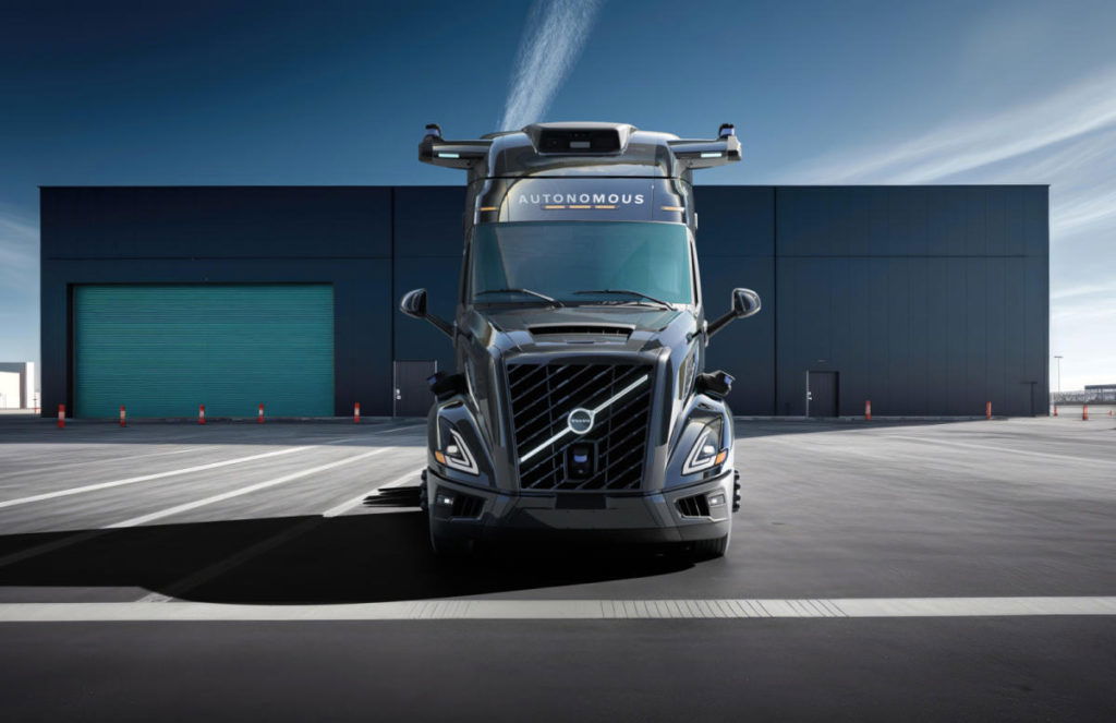 Volvo and Aurora introduce their first self-driving truck - Engadget