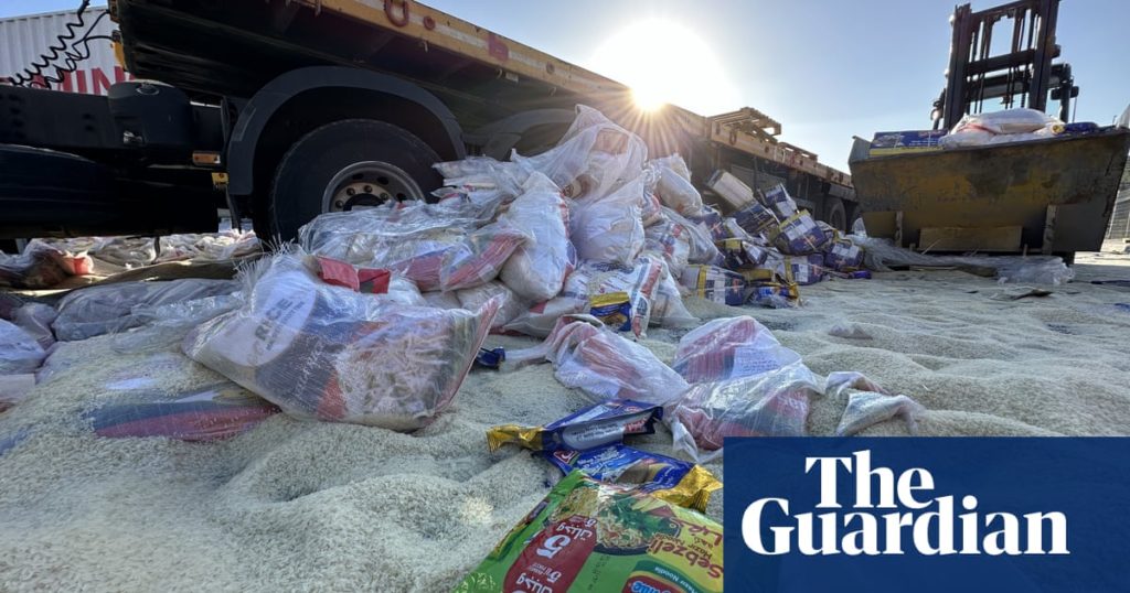 ‘Total outrage’: White House condemns Israeli settlers’ attack on Gaza aid trucks - The Guardian