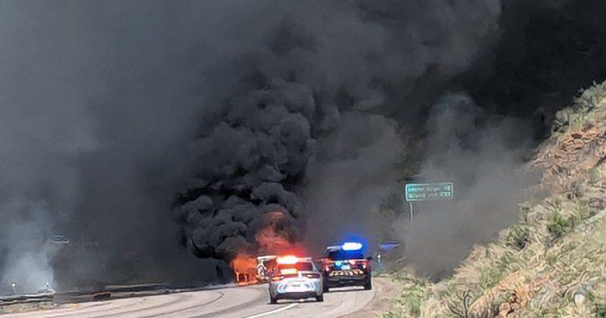 One killed in tanker truck fire which shut down I-70 - The Denver Gazette