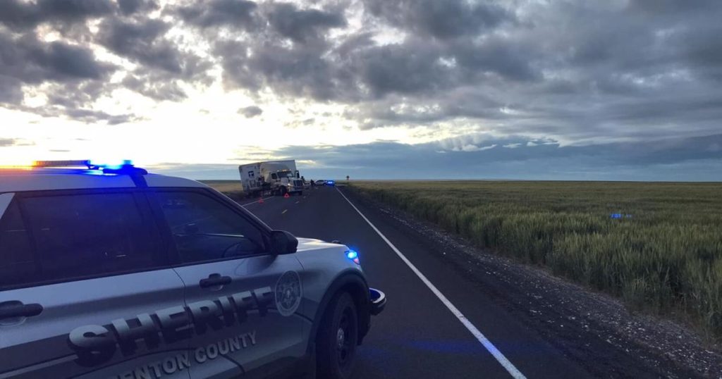 One dead after head-on semi truck crash in Benton County - AppleValleyNewsNow.com