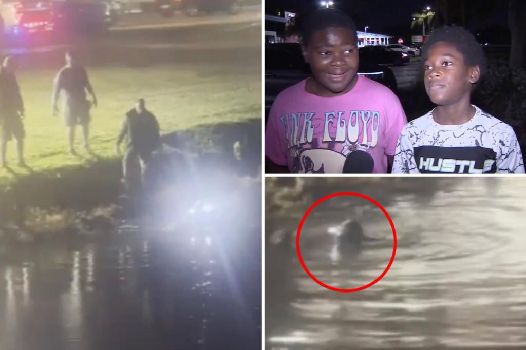 Two Florida teens rescue driver by removing him from truck after he crashed into a canal : 'Saved a man’s life' - New York Post