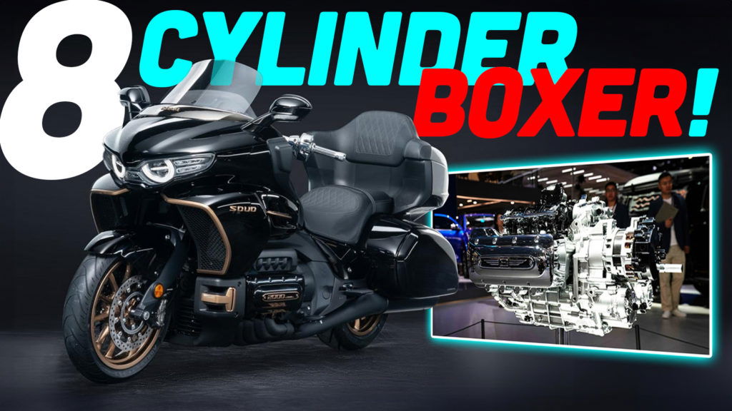 A Car Company Just Revealed A Big 8-Cylinder Boxer Motorcycle And It's All Kinds Of Silly - The Autopian