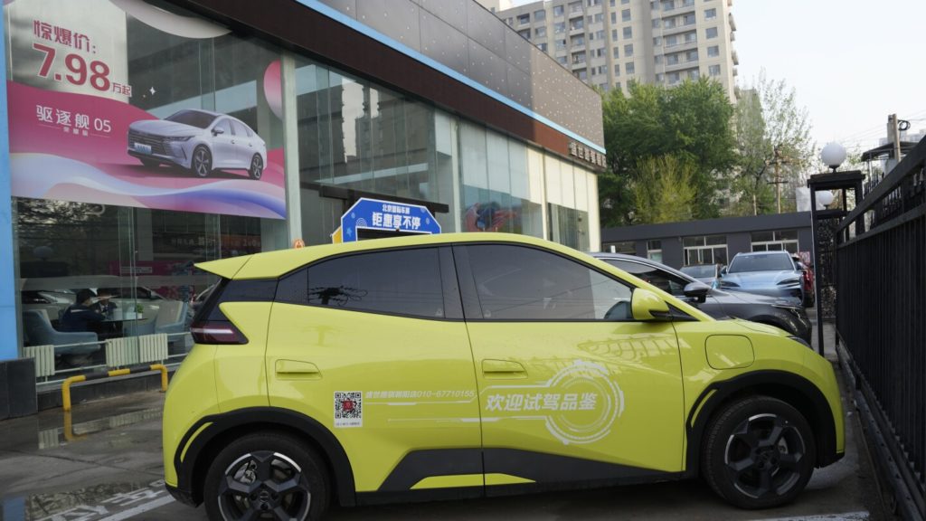 Small, well-built Chinese EV called the Seagull poses a big threat to the US auto industry - The Associated Press