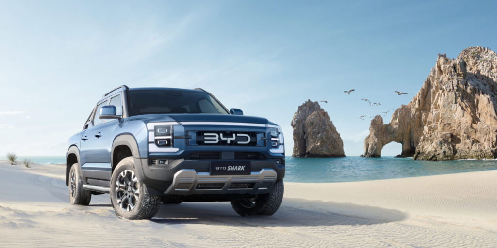BYD Launches Its First Pickup Truck, BYD SHARK, In Mexico - CleanTechnica