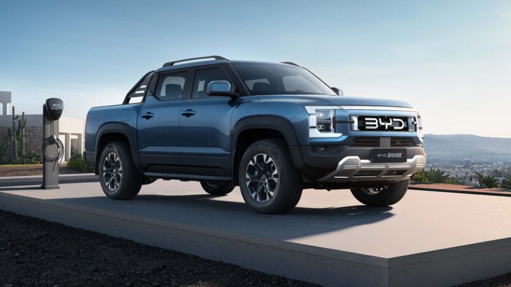 BYD Shark PHEV pickup truck heads to Mexico - Autoblog