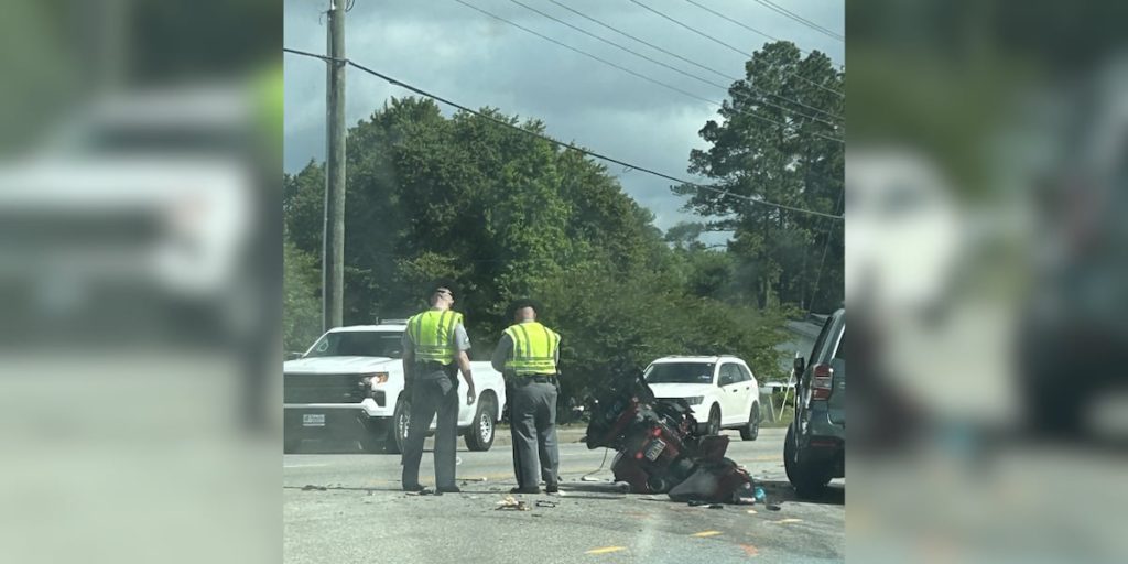 Crash involving motorcycle slows traffic on Highway 544 - WMBF