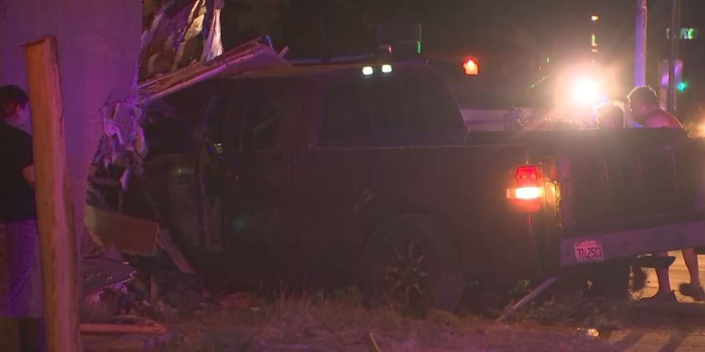 Driver with minor injuries after truck crashes into Phoenix home - Arizona's Family