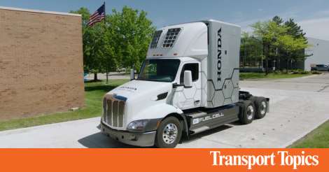 Honda Takes Wraps Off Class 8 Hydrogen FCEV Concept Truck - Transport Topics