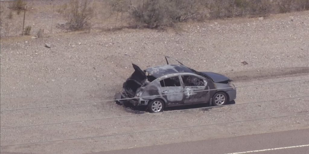 Body found in burning car near Goodyear - Arizona's Family