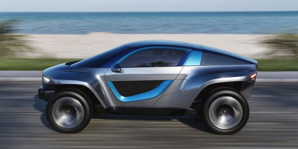 This $100,000 off-road EV sports car is now available to order - Electrek