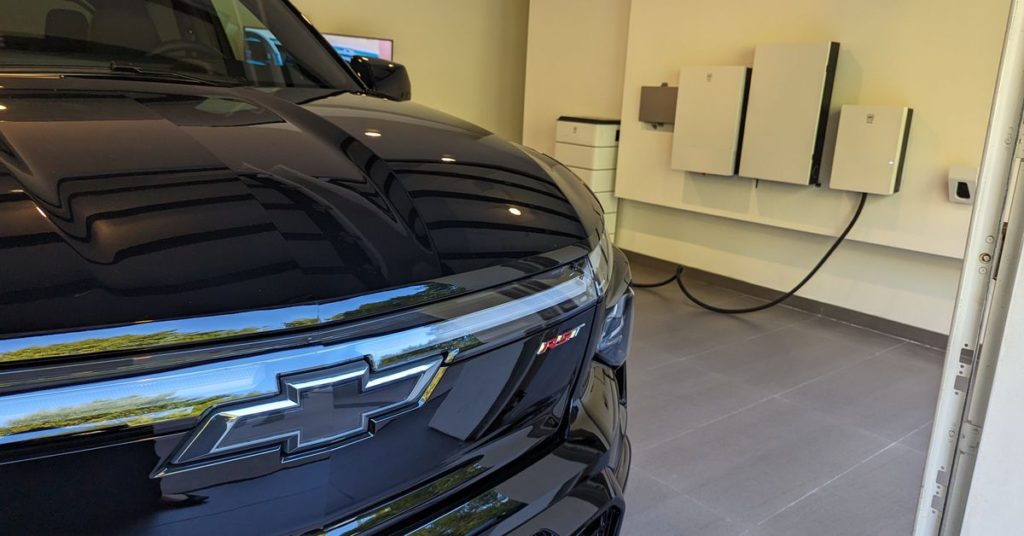 At a Beverly Hills mansion, where an electric truck is your only source of power - The Verge