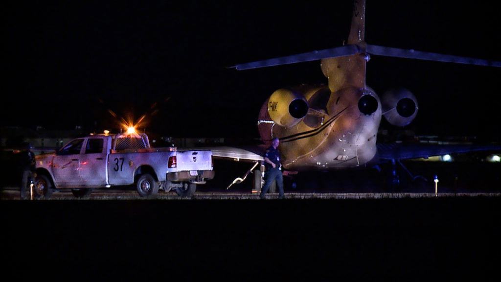 Truck crashes into plane at Hopkins airport - WJW FOX 8 News Cleveland