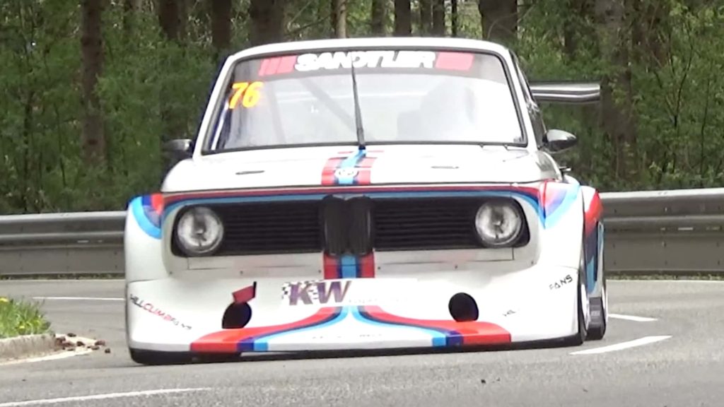 Listen to This BMW 2002 Hillclimb Car Rev All the Way to 10,800 RPM - Motor1