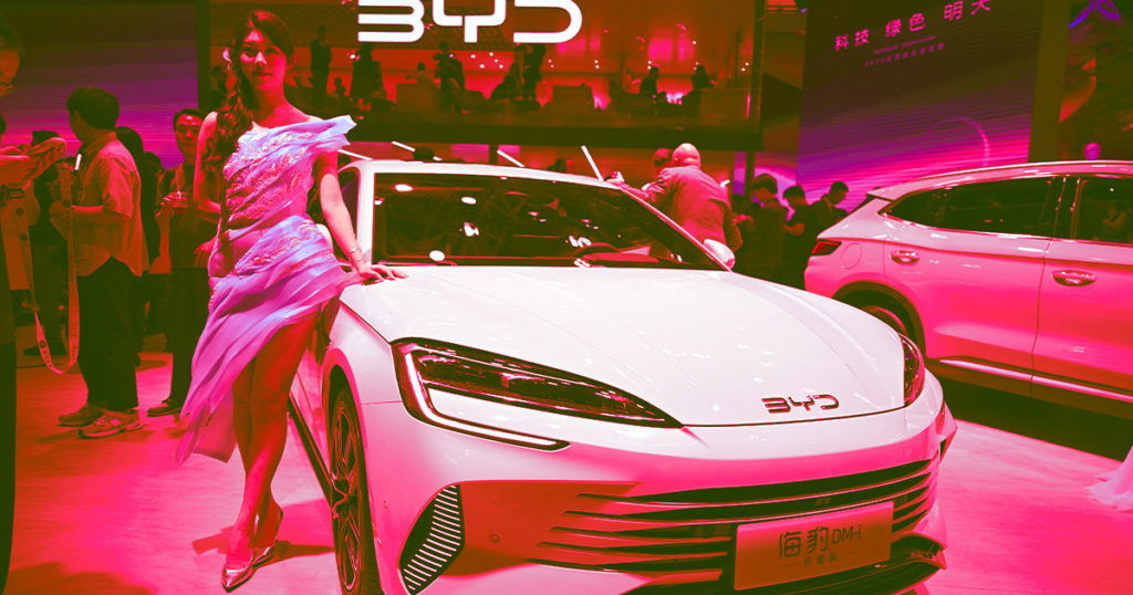 Chinese Tesla Competitor Claims Its New Hybrid Car Has an Absurdly Long Range - Futurism