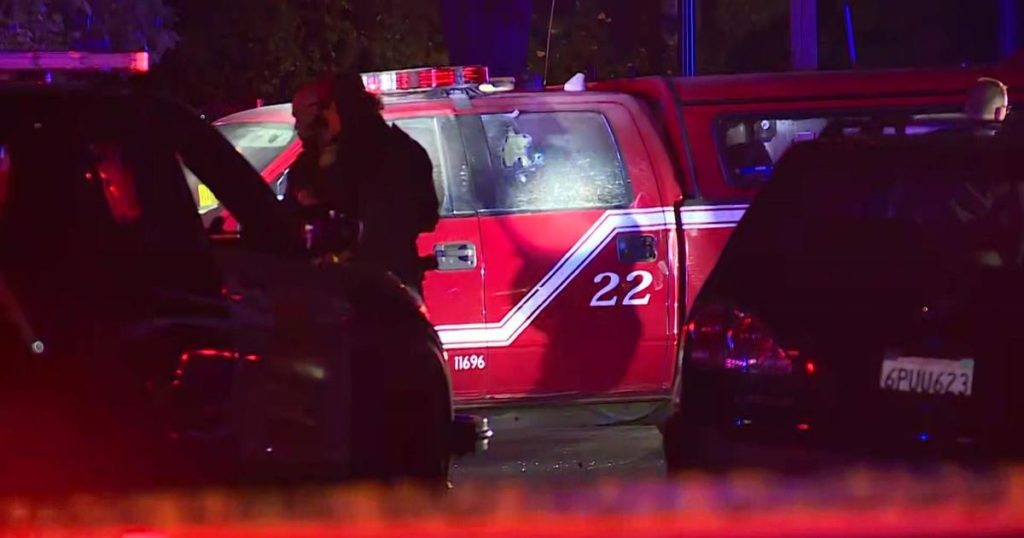 Suspect arrested after pursuit with stolen Sacramento Fire Department pickup truck - CBS News