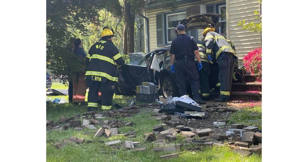 Update: Car Crashes Into House on Central Avenue in Westfield Monday - TAPinto.net