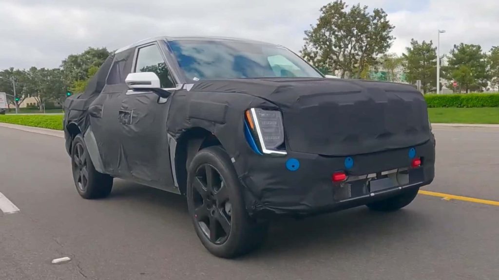 Kia Electric Truck Spied Testing in America - Motor1