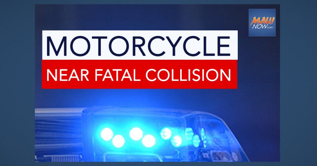 Wailuku man critically injured in motorcycle crash - Maui Now