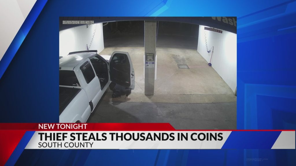 Man accused of stealing thousands in coins from south county car wash - KTVI Fox 2 St. Louis