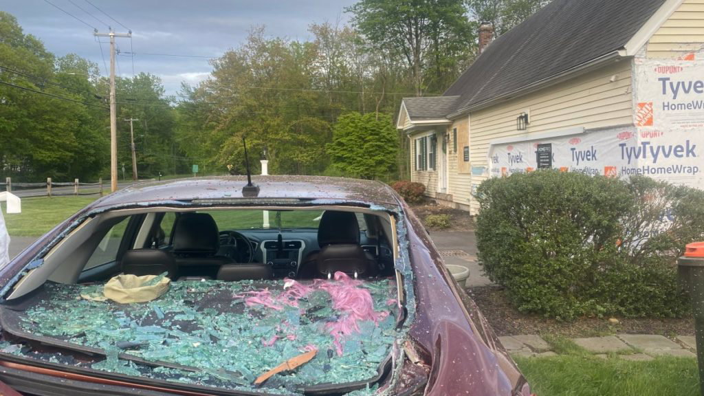 Six displaced after car crashes into Wallingford home - NBC Connecticut