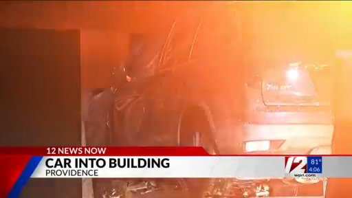 Car crashed into Providence building - Yahoo! Voices