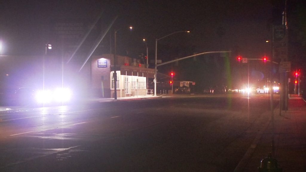 Woman hospitalized after being hit by car in central Fresno, police say - KFSN-TV