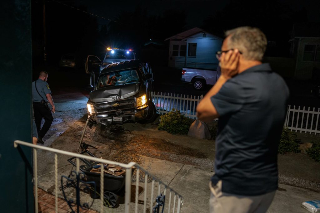 Truck crashes into yard, damaging Vallejo home - Open Vallejo